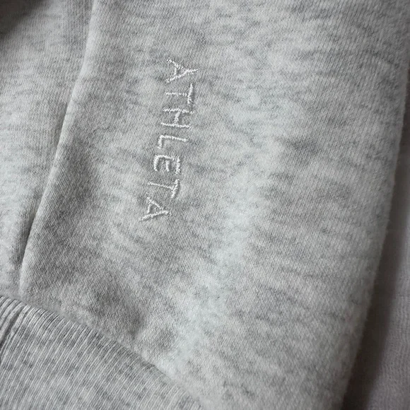 ATHLETA Embroidered Crew Neck Pullover Sweatshirt size Medium - Picture 4 of 8
